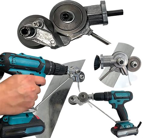 power drill nibbler metal sheet cutter|cordless nibblers for cutting metal.